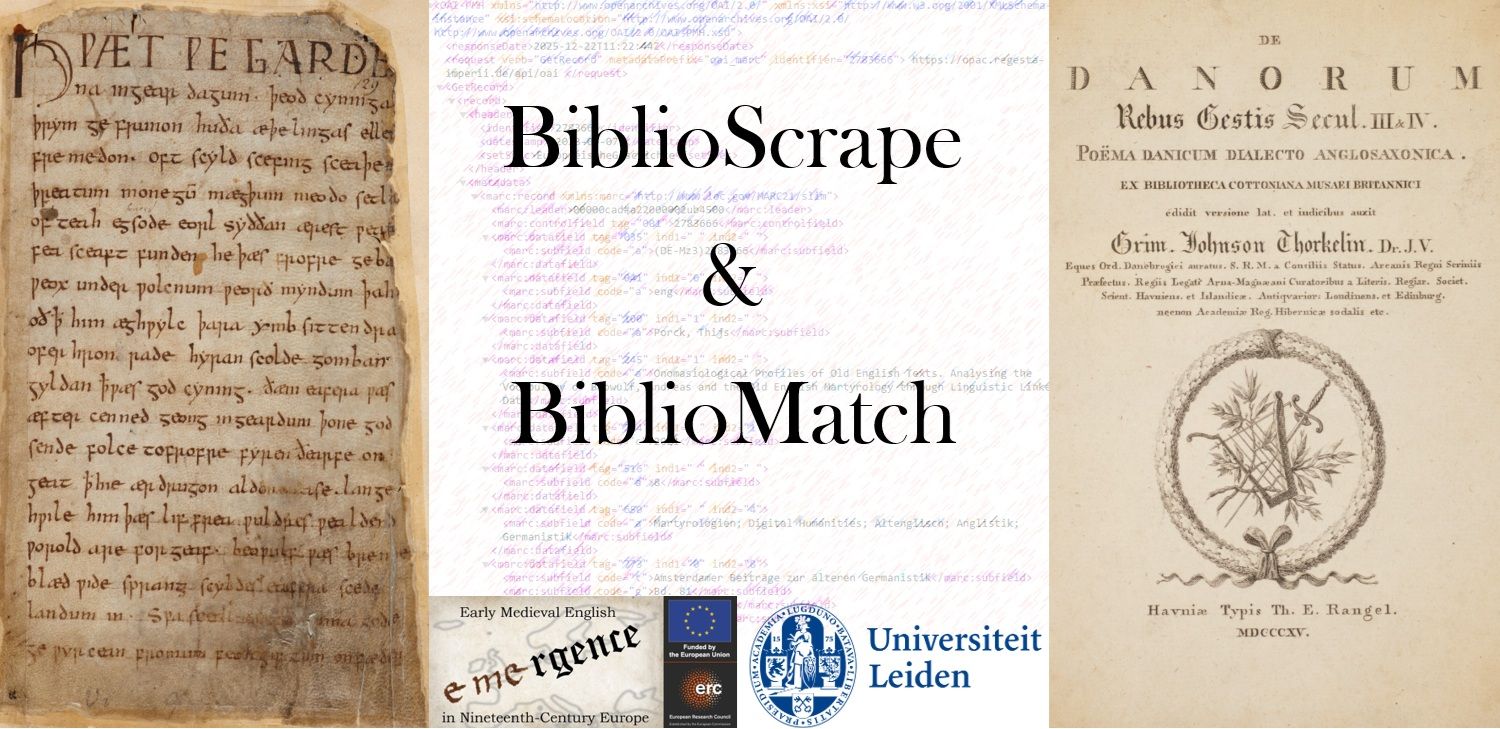 BiblioScrape & BiblioMatch: Scraping and Matching Bibliographical Metadata project illustration